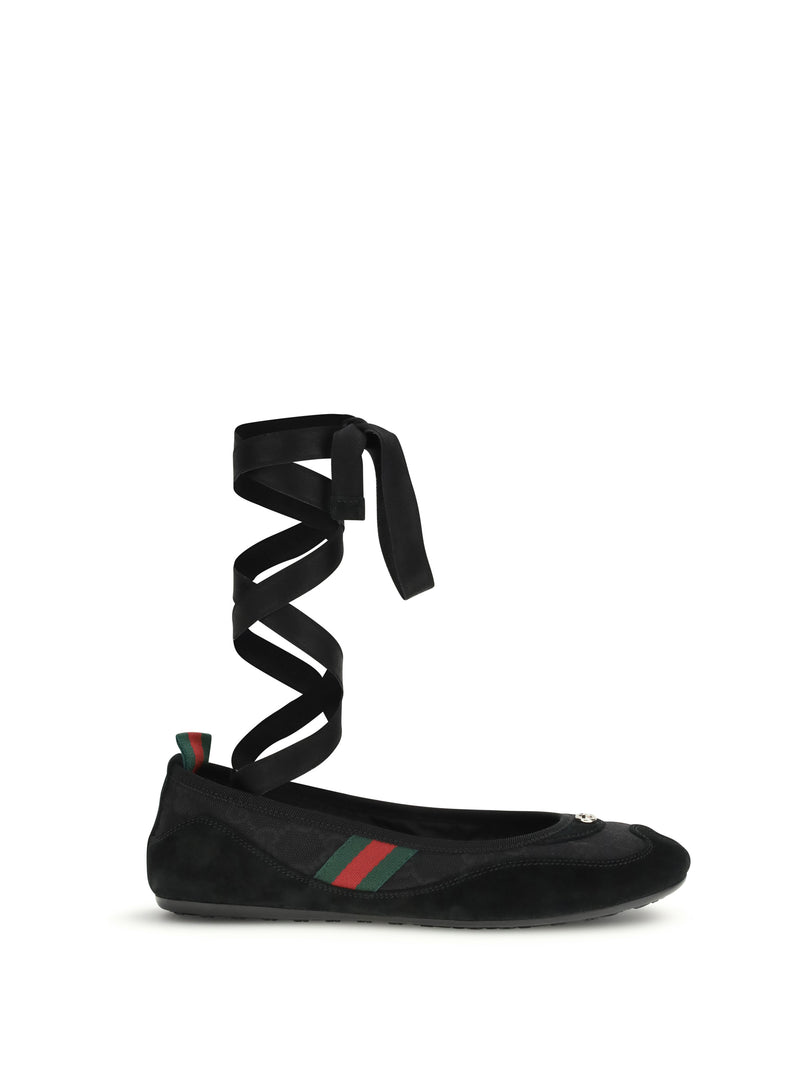 Gucci Gucci Shift Ballerinas Black Women - World Class Fashion