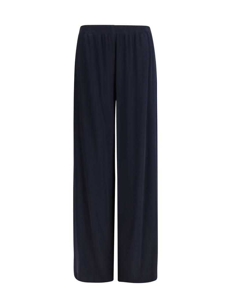 Fabiana Filippi Fabiana Filippi Viscose-Blend Pants Blu Notte - World Class Fashion