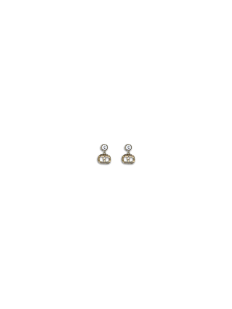 Valentino Garavani Valentino Garavani Ovalette Earrings Gold Women - World Class Fashion