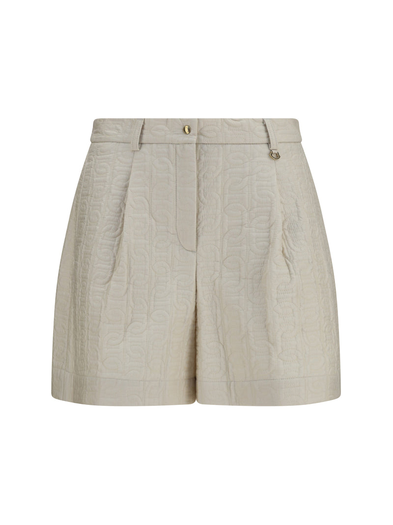 Moncler Moncler Longue Saison Nylon Shorts Light Beige - World Class Fashion