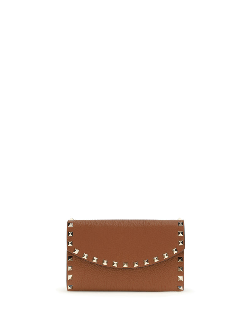 Valentino Garavani Valentino Garavani Rockstud Chain Wallet Selleria - World Class Fashion