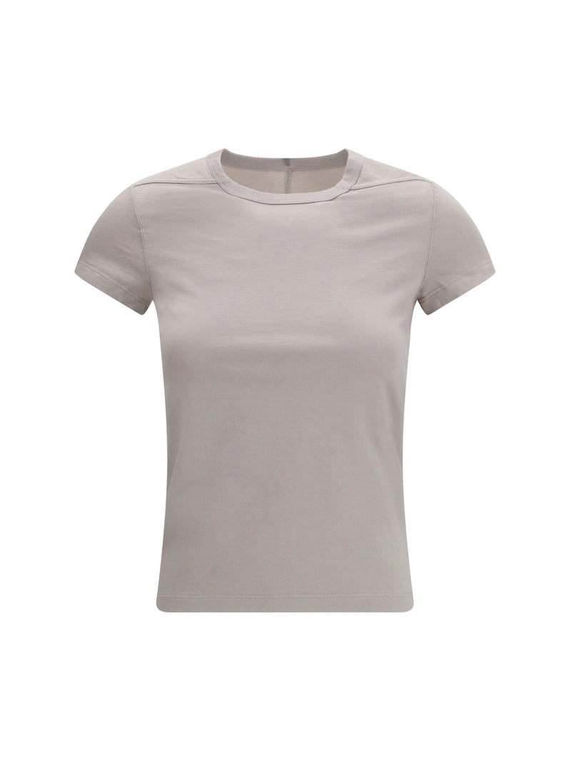 Rick Owens Rick Owens Cotton Slim T-shirt Pearl - World Class Fashion
