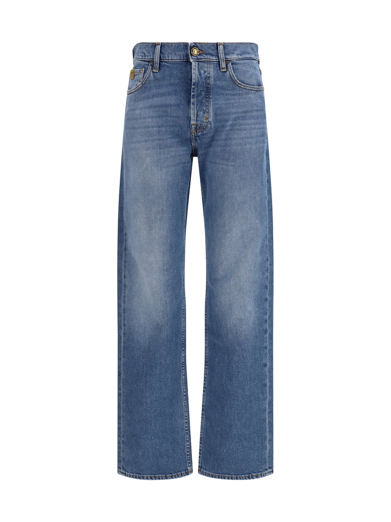 Jacob Cohen Jacob Cohen Claire Mid-rise Straight Jeans Medium Blue - World Class Fashion