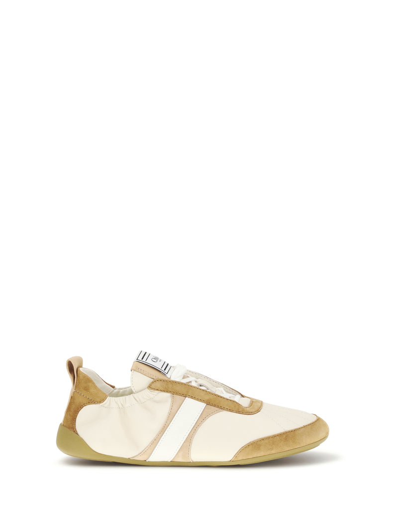 Chloe Chloé Kick Sneakers Rusted Brown Women - World Class Fashion