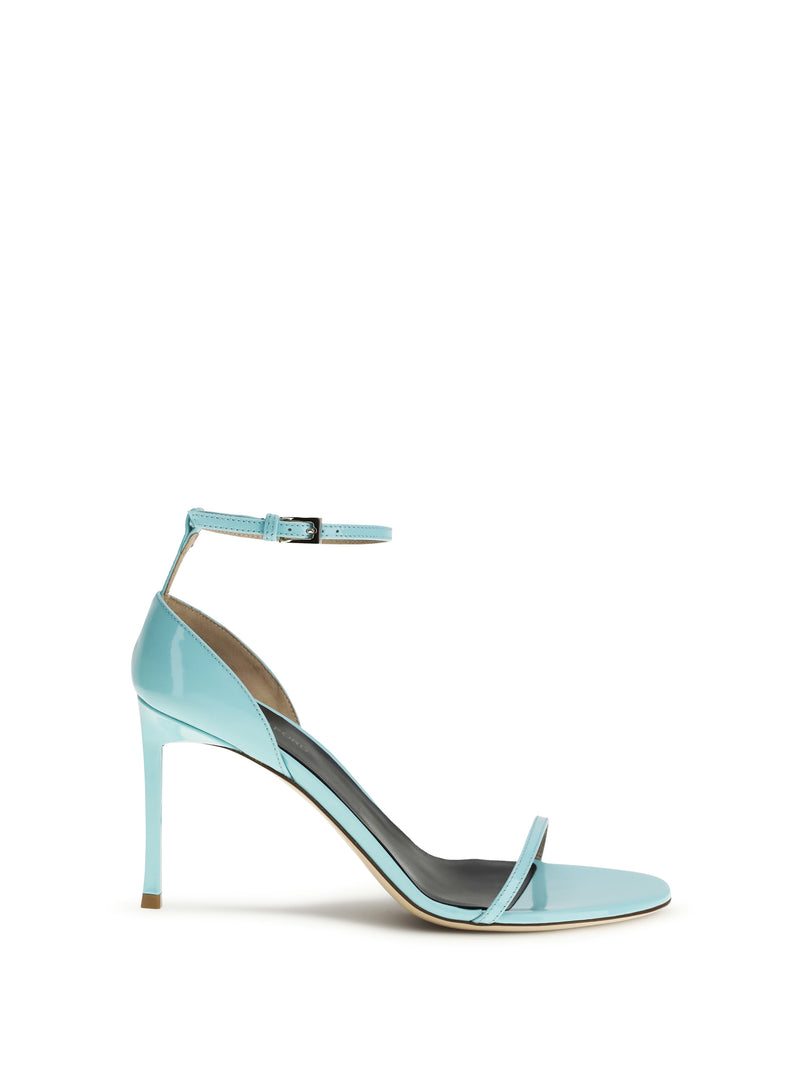 Tom Ford Tom Ford Vertigo Patent Leather Sandals Aqua - World Class Fashion