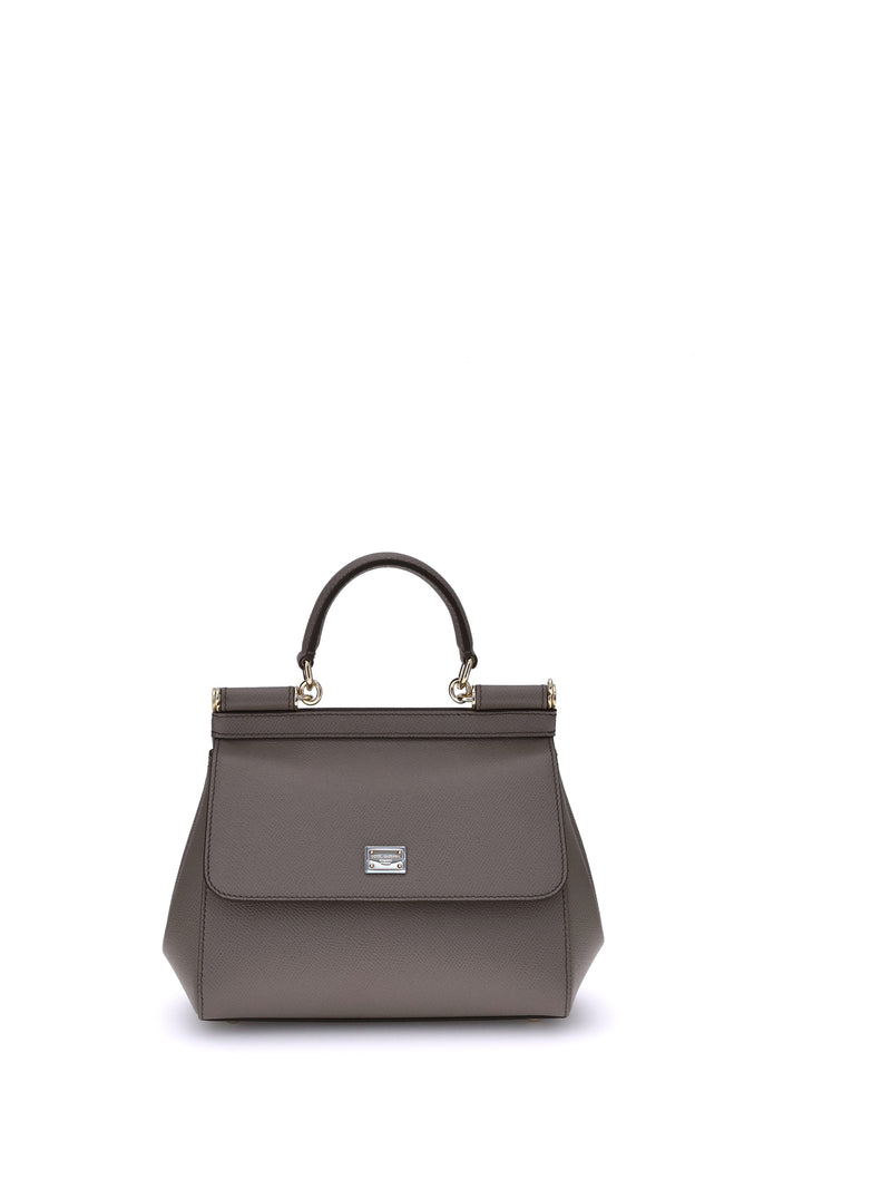 Dolce & Gabbana Bolso de hombro de piel Dolce & Gabbana Fango - World Class Fashion