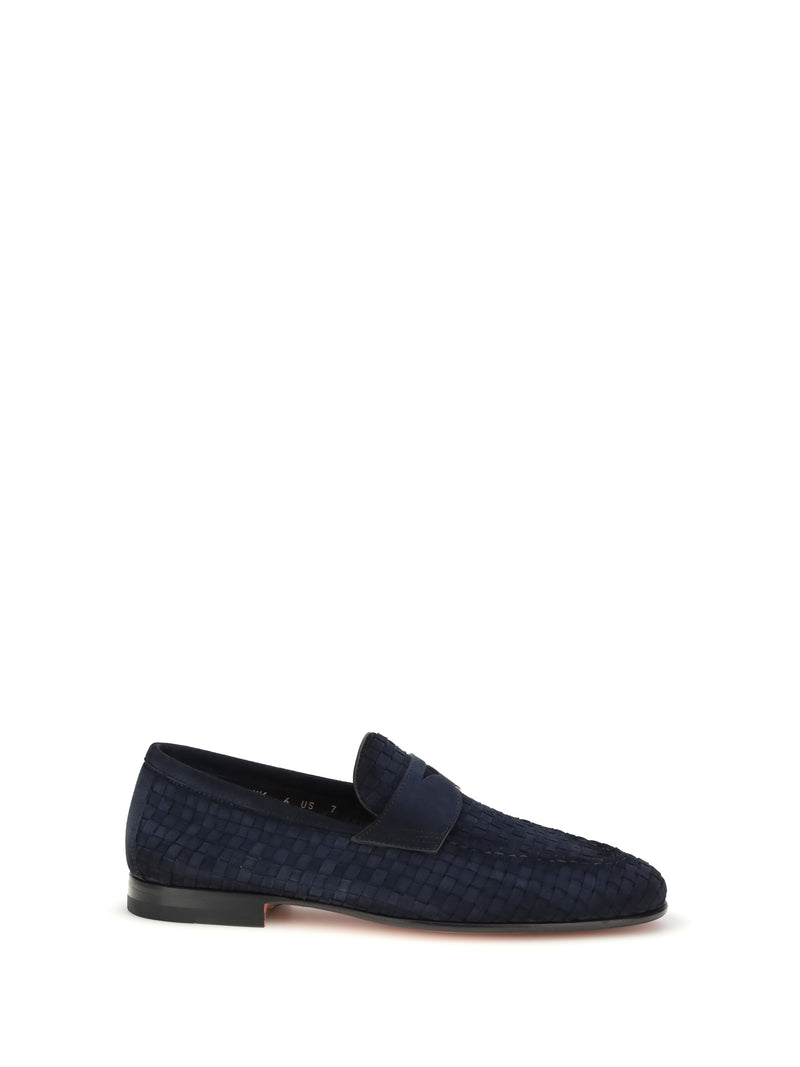 Santoni Santoni Carlo Penny Loafers - World Class Fashion
