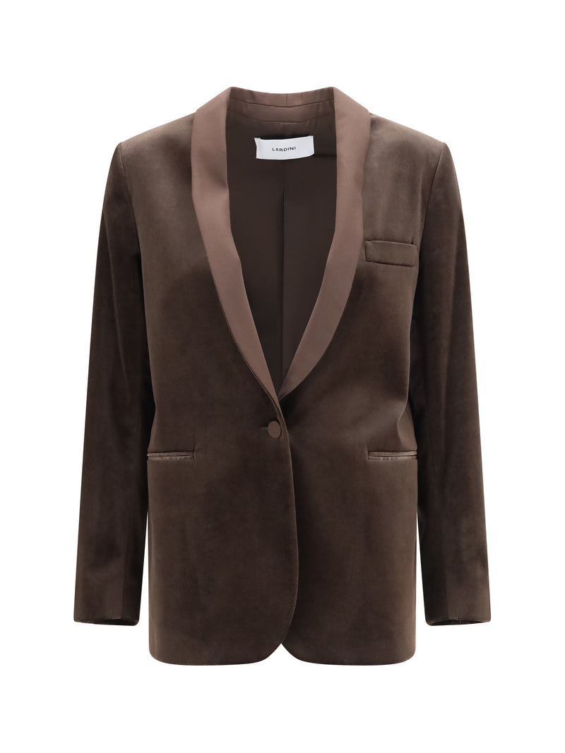 Lardini Lardini Velvet Blazer - World Class Fashion