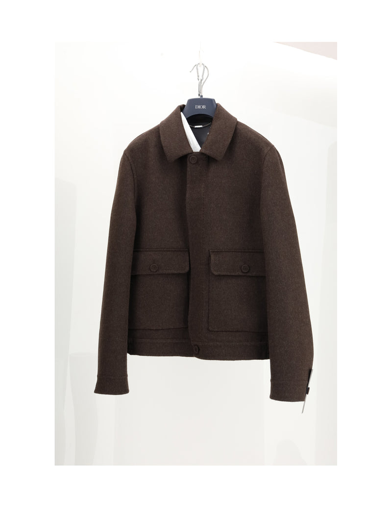 Dior Homme Dior Homme Bomber Icon Cashmere Grey - World Class Fashion