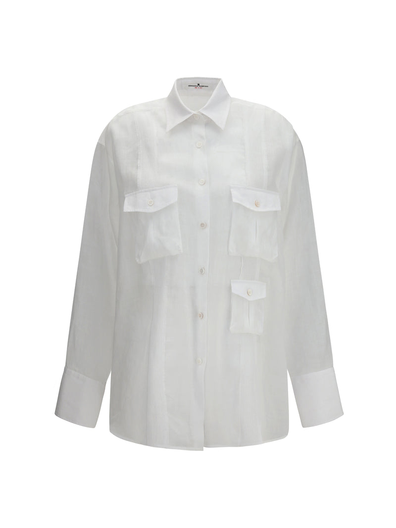 Ermanno Scervino Ermanno Scervino Ramie Shirt - World Class Fashion