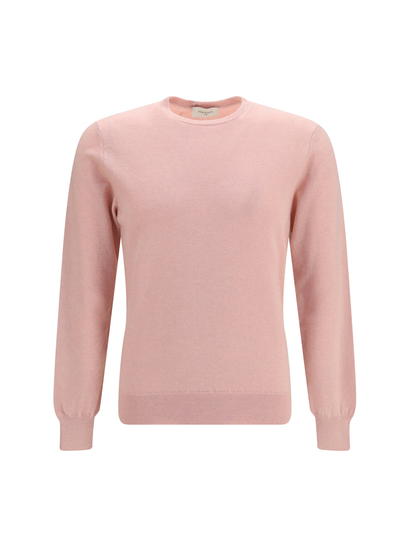 Piacenza Cashmere Piacenza Cashmere Crewneck Sweater Blue Men - World Class Fashion