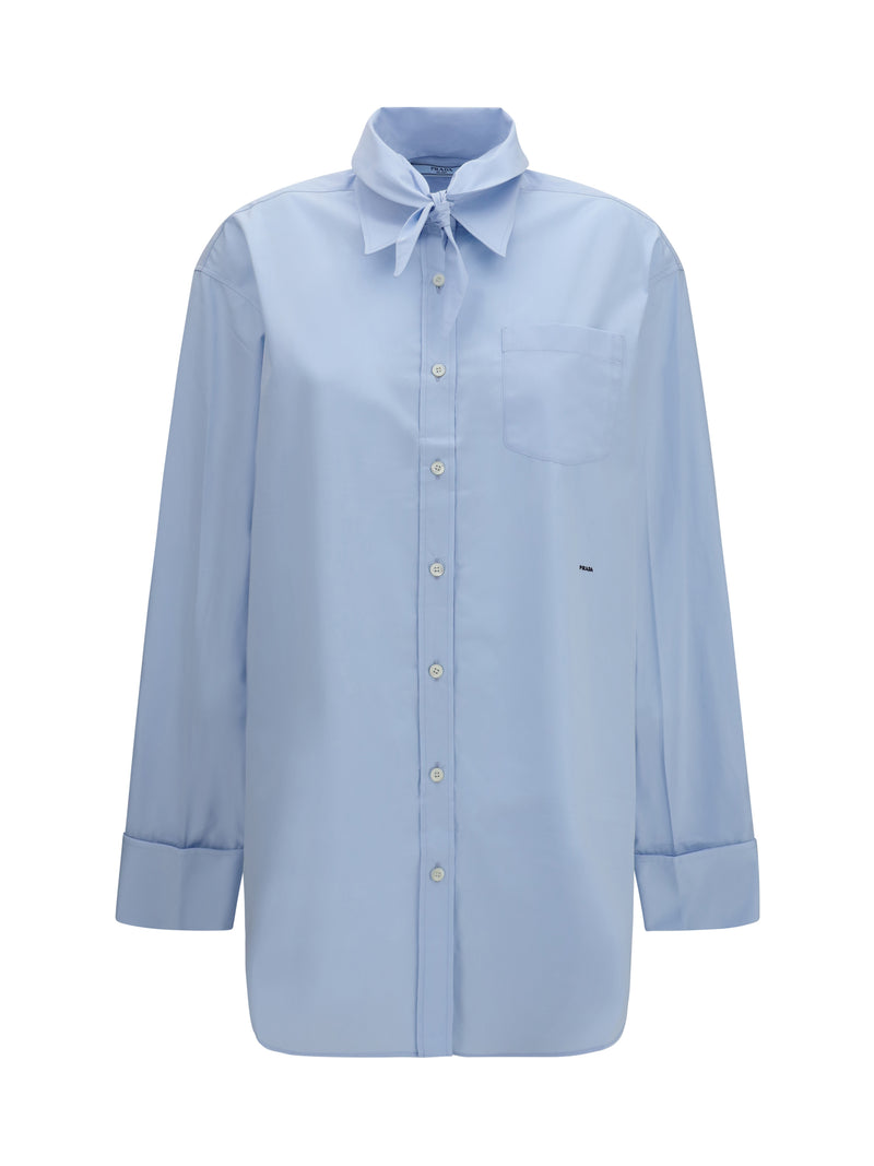 Prada Prada Oversized Shirt with Pocket Astro - World Class Fashion