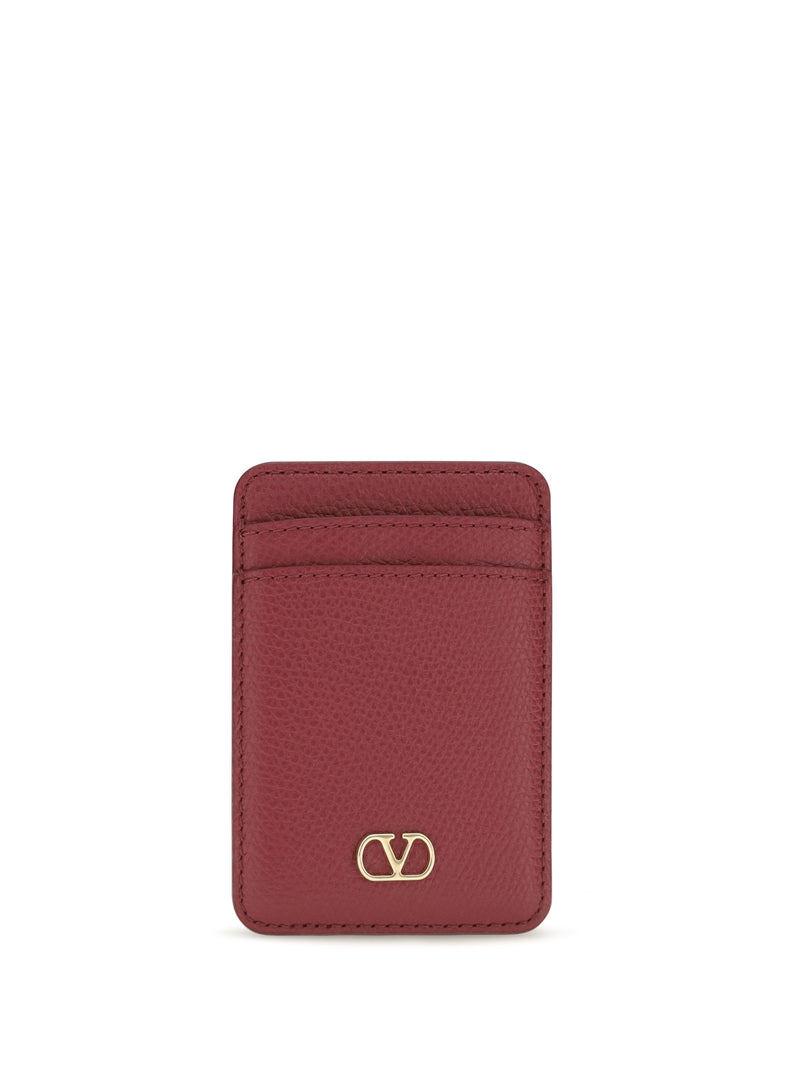 Valentino Garavani Valentino Garavani VLogo Magnetic Card Holder Insolent - World Class Fashion