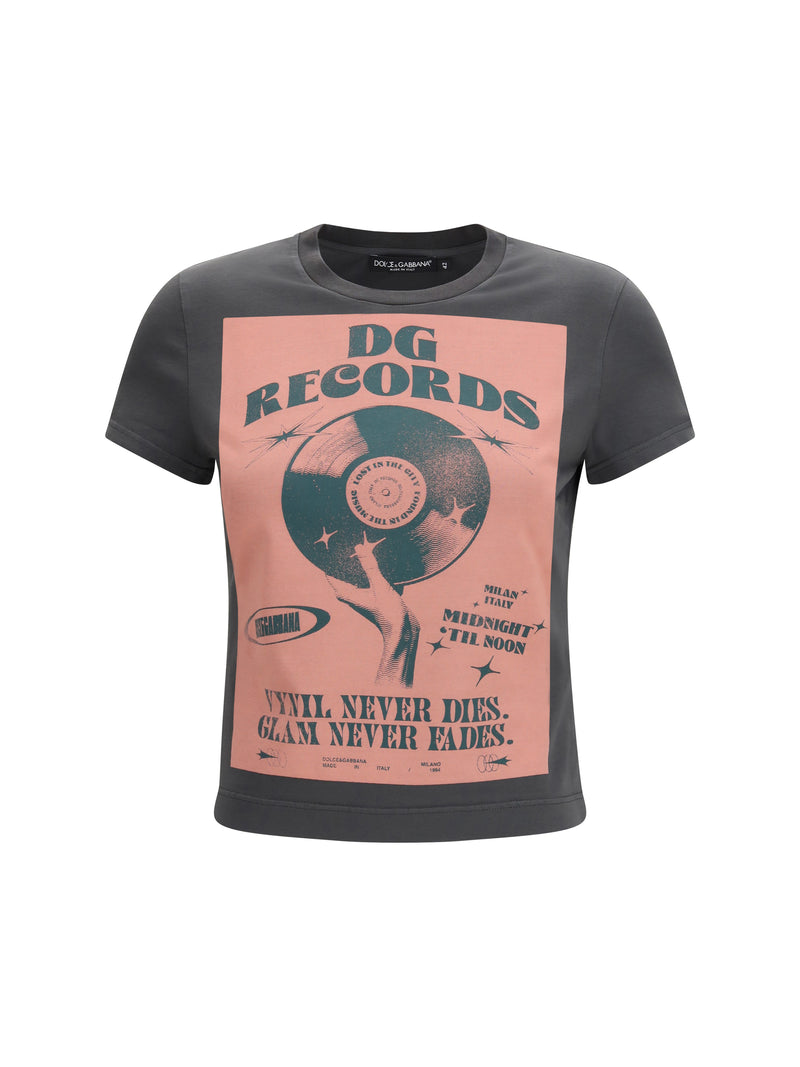 Dolce & Gabbana Dolce & Gabbana Printed Jersey T-shirt - World Class Fashion