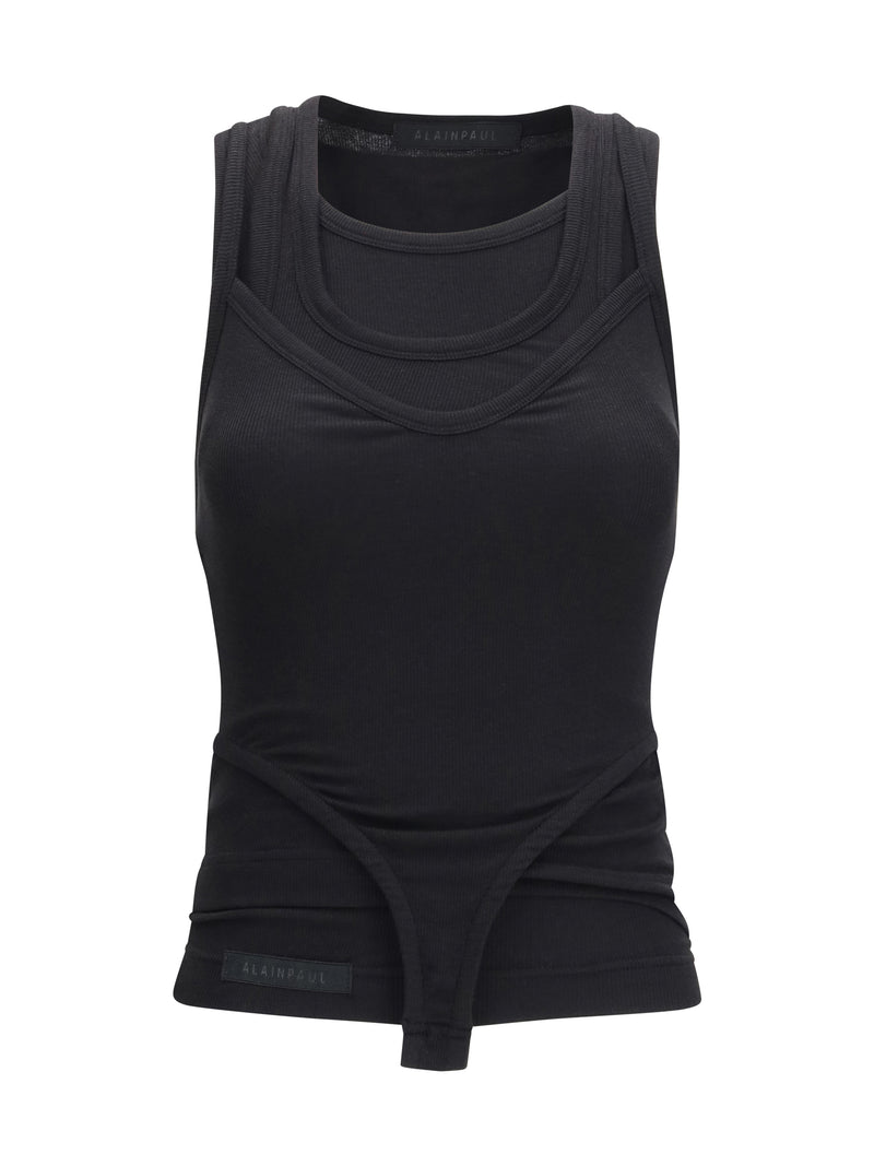 Alainpaul Alainpaul Multi Layered Tank Top - World Class Fashion