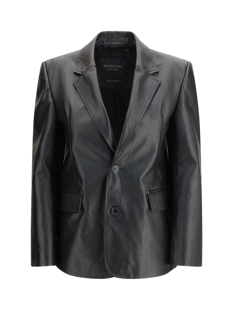 Balenciaga Balenciaga Standard Jacket Black Women - World Class Fashion