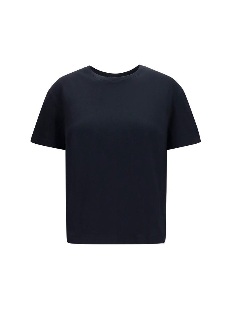 Toteme Toteme Classic Monochrome T-shirt Black - World Class Fashion