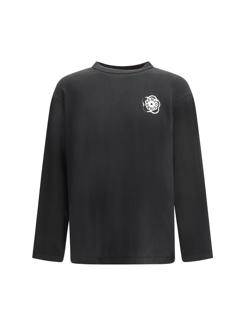 Kenzo Kenzo Boke Flower 2.0 Long-sleeved T-shirt Black - World Class Fashion