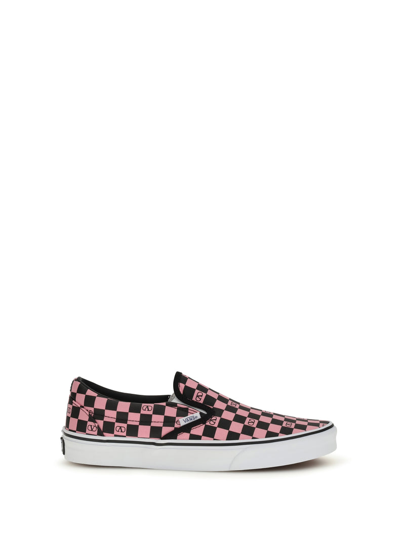 Valentino Garavani Valentino Garavani X Vans Sneakers Pink Orchid-Nero Men - World Class Fashion