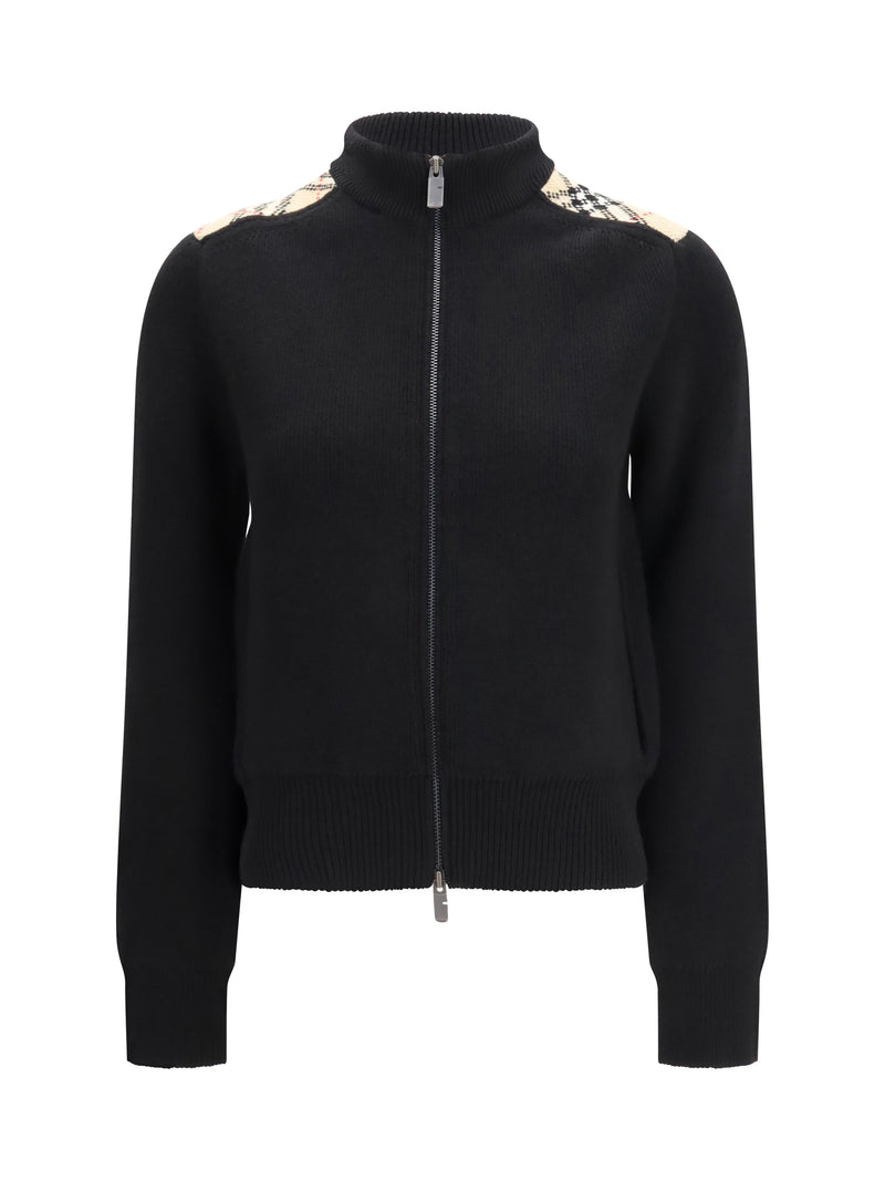 Burberry Burberry Cashmere Wool Cardigan Black Women - World Class Fashion