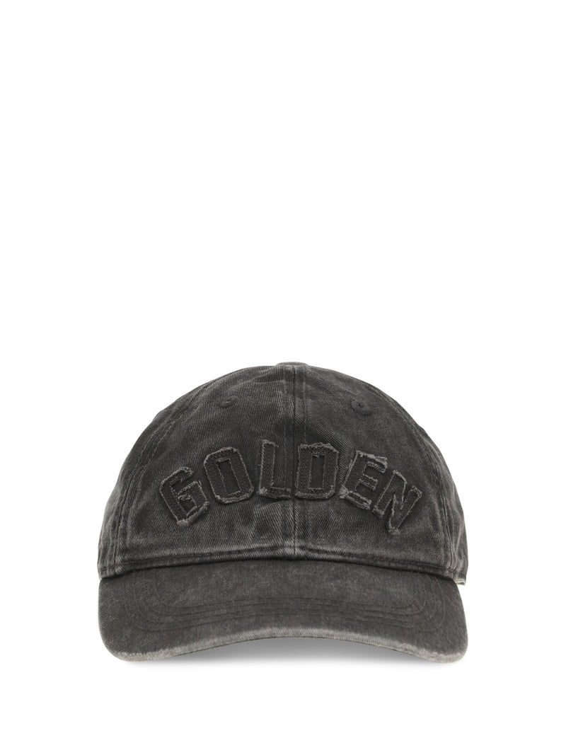 Golden Goose Golden Goose Journey Baseball Cap Anthracite - World Class Fashion