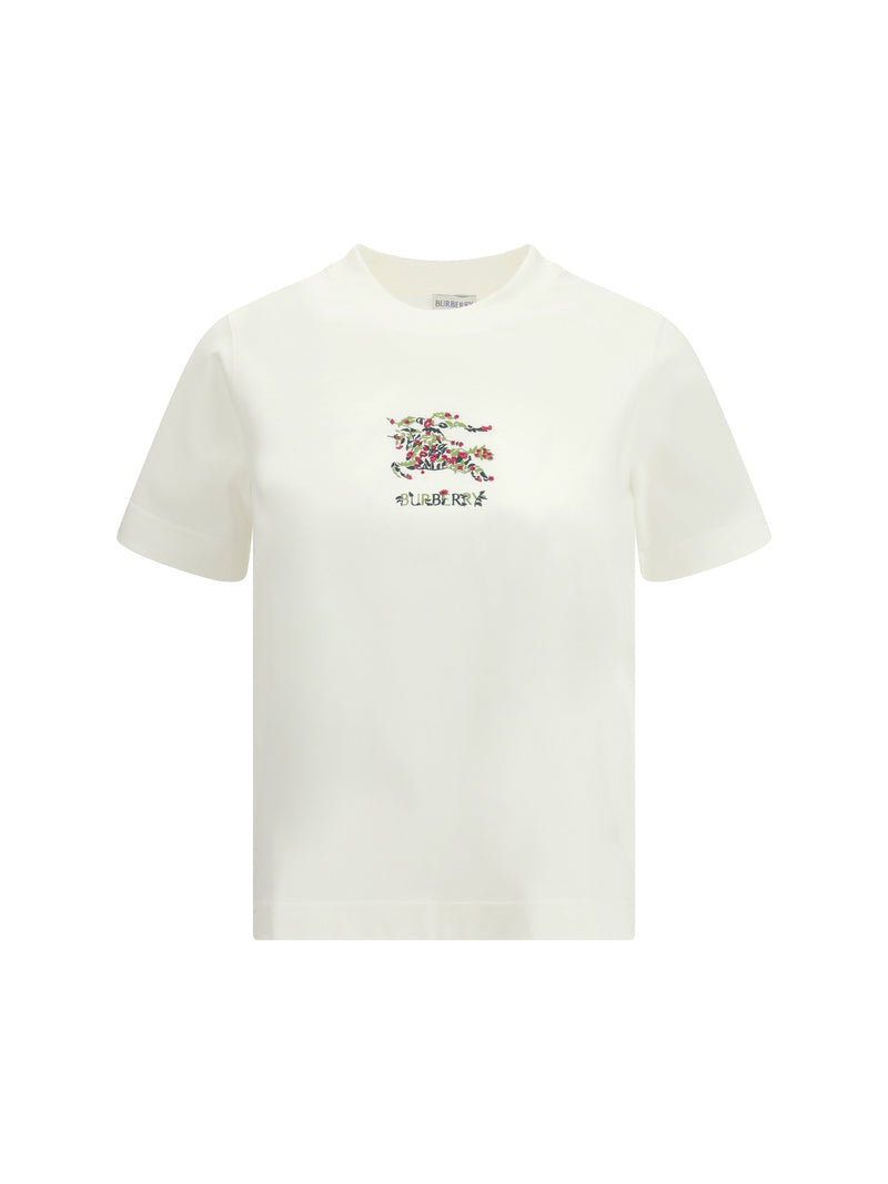 Burberry Burberry Printed T-shirt Chalk Women - World Class Fashion