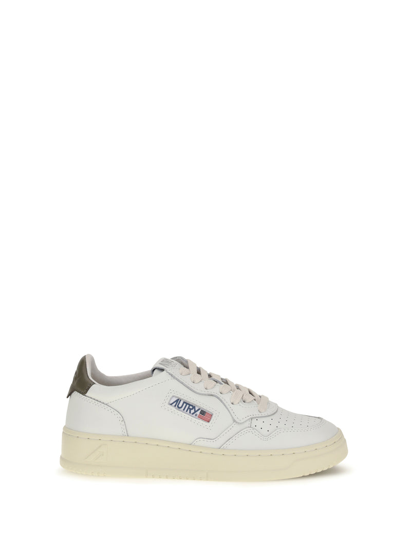 Autry Autry Medialist Low Sneakers White/Choco Women - World Class Fashion