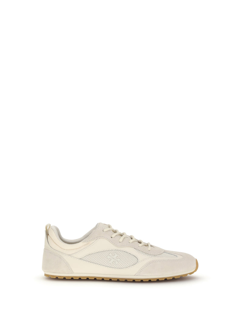 Tory Burch Zapatillas Tory Burch Field color crema claro para mujer - World Class Fashion