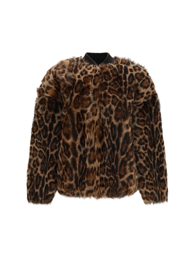 Arma Arma Violet Toscana Brissa Jacket Leopard - World Class Fashion