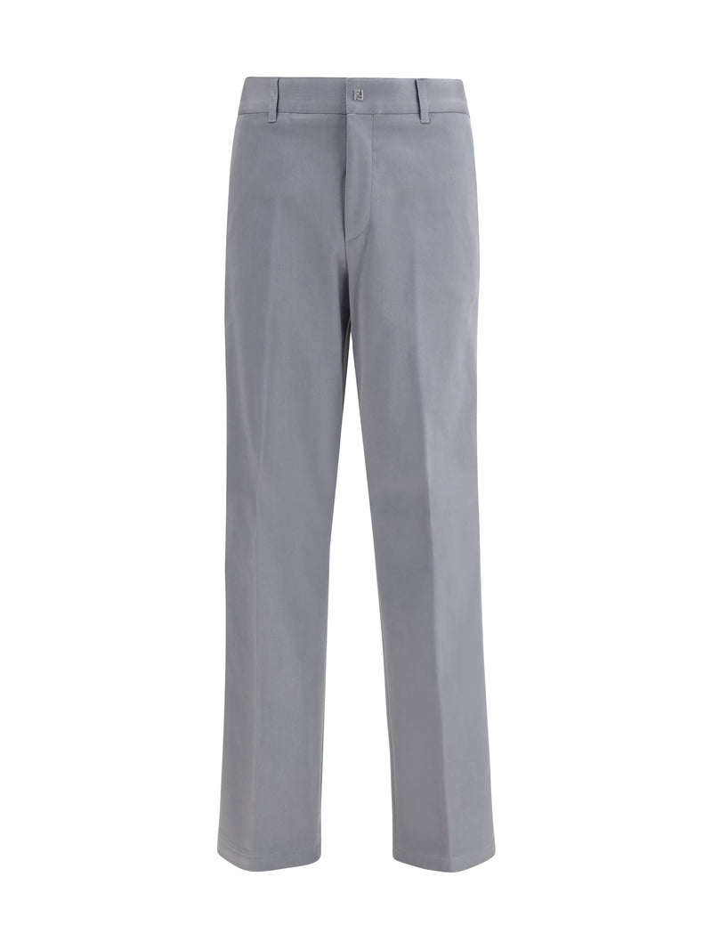 Fendi Fendi New Rich Pants Cenere Men - World Class Fashion