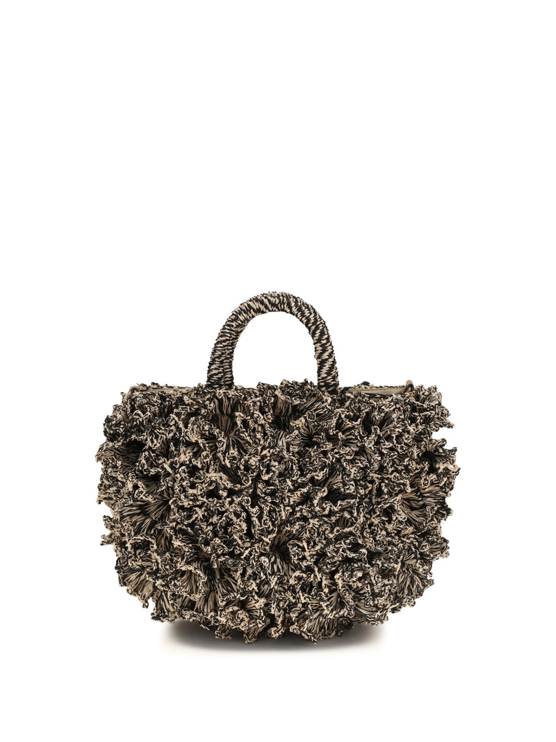 Ibeliv Ibeliv Coral Raffia Handbag TIGA - World Class Fashion