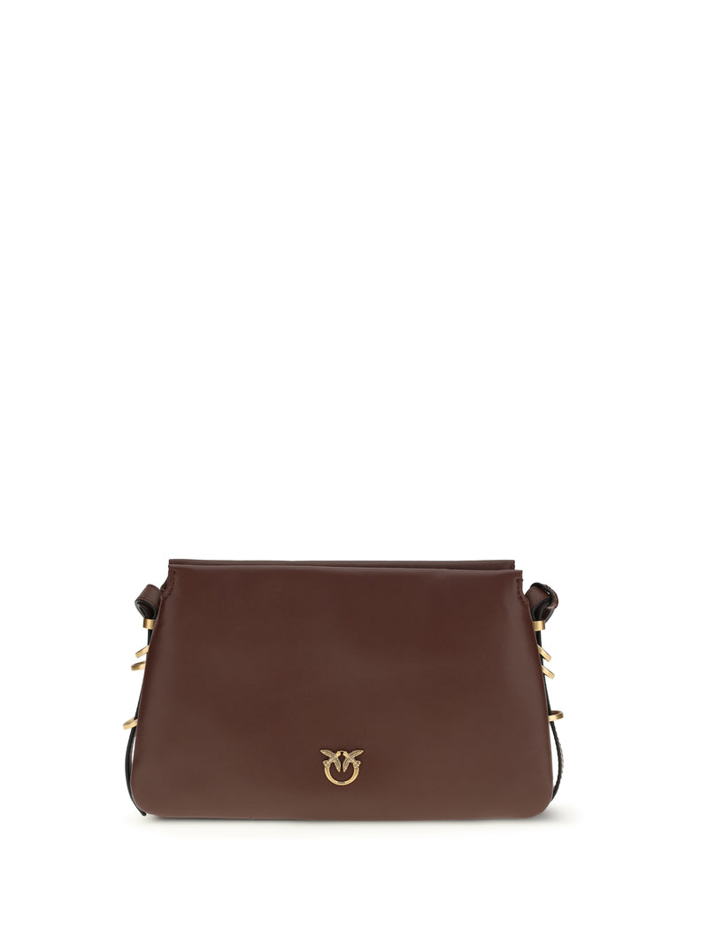 Pinko Pinko One Two Three Mini Shoulder Bag Burgundy Wine - World Class Fashion