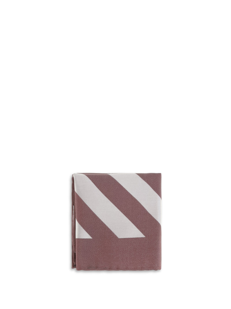 Brunello Cucinelli Brunello Cucinelli Cotton Pocket Square CILIEGIA - World Class Fashion