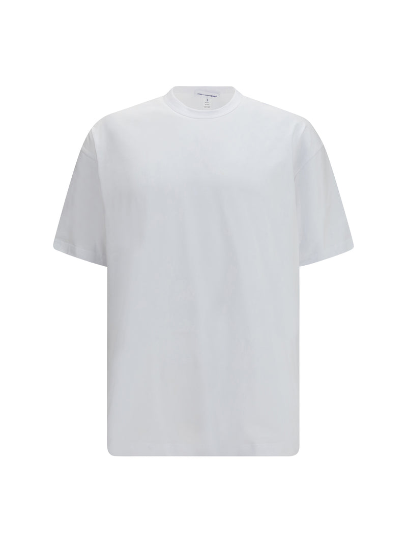 Comme Des Garçons Shirt Comme Des Garçons Shirt Oversized Crewneck T-shirt White - World Class Fashion