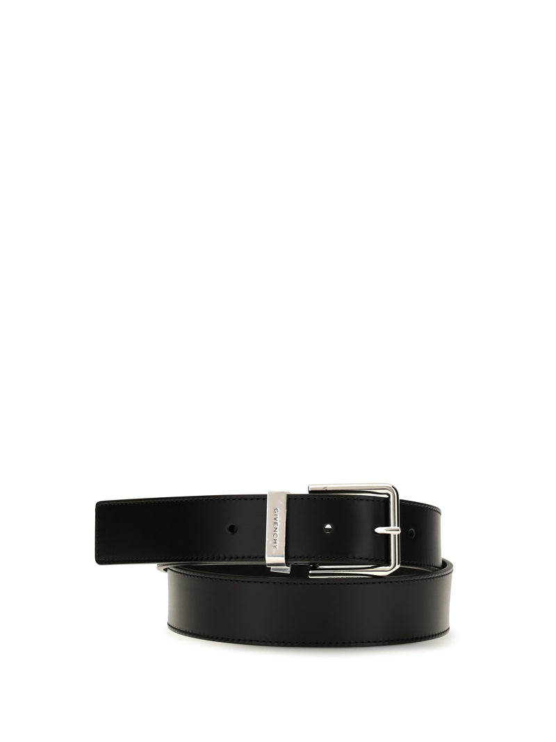 Givenchy Givenchy Gentlemen Leather Belt Black - World Class Fashion