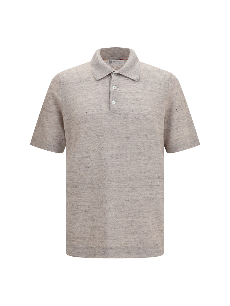 Brunello Cucinelli Brunello Cucinelli Linen Polo Spago - World Class Fashion