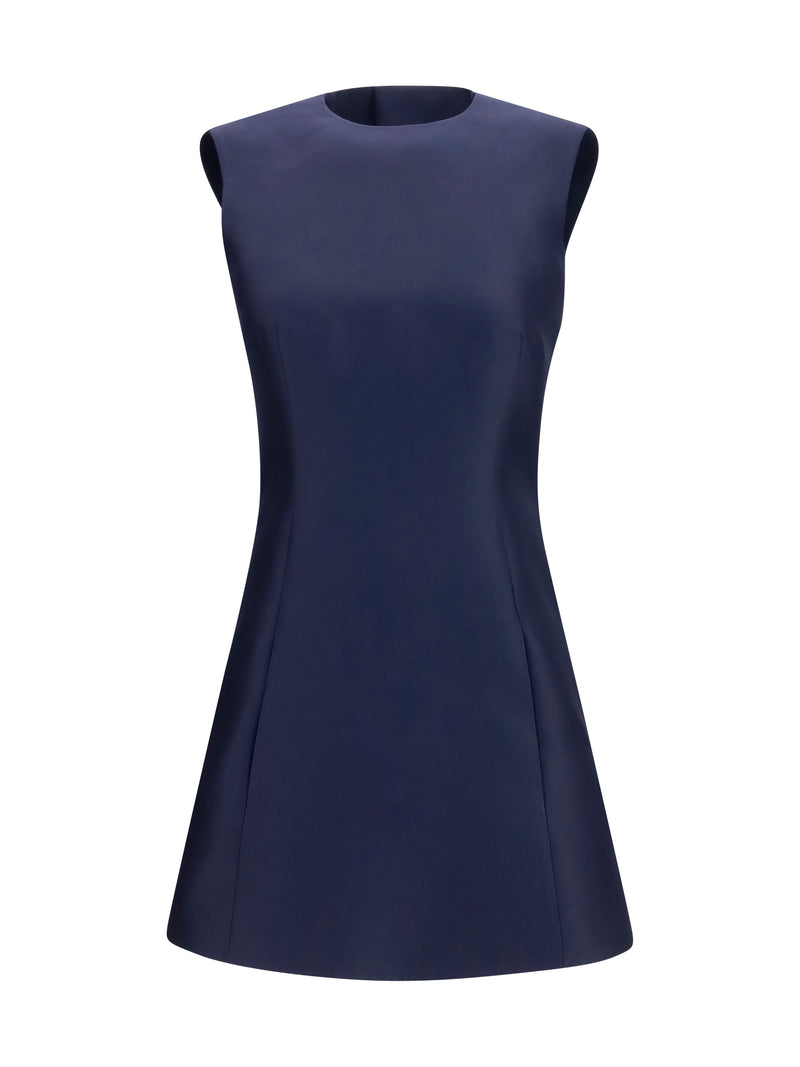 Balenciaga Balenciaga A-line Mini Dress Navy Women - World Class Fashion
