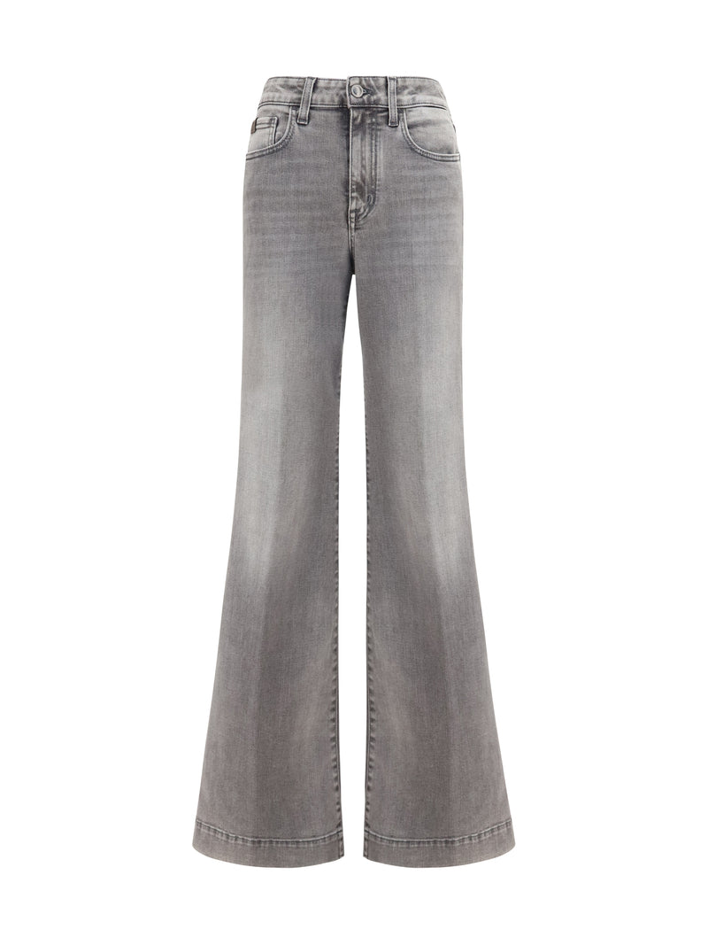 Jacob Cohen Jacob Cohen Jackie Wide-leg Jeans Dark Blue - World Class Fashion