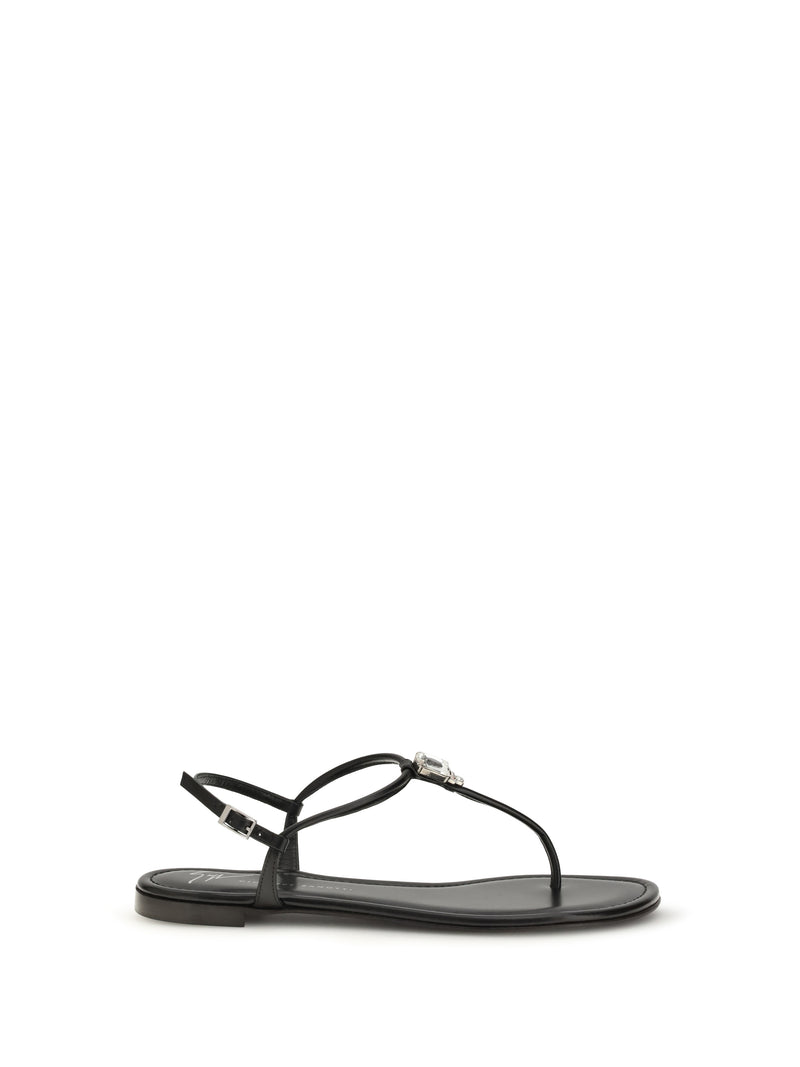 Giuseppe Zanotti Giuseppe Zanotti Pia Mizuki Sandals Nero - World Class Fashion