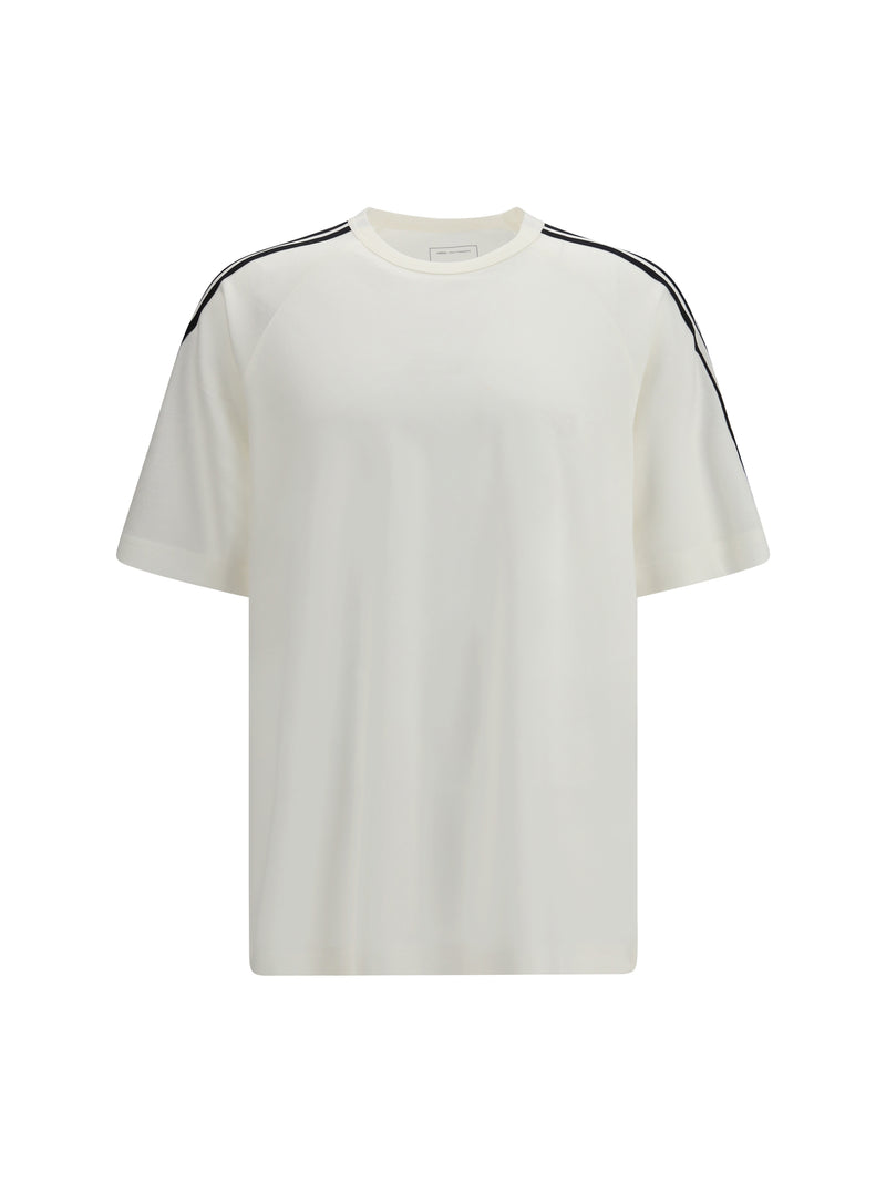 Y-3 Y-3 Short Sleeve 3-Stripes T-shirt CWHITE - World Class Fashion