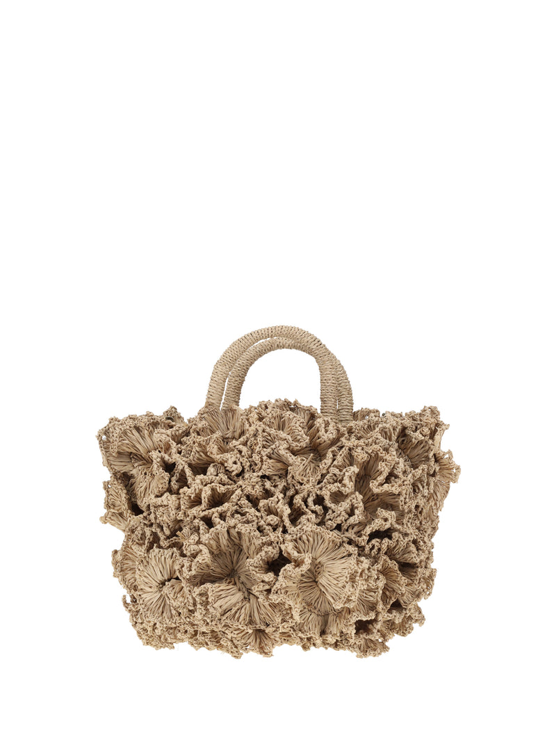 Ibeliv Ibeliv Coral Raffia Handbag Tea - World Class Fashion