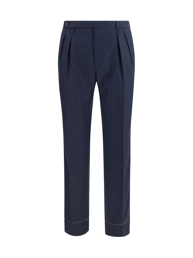 Brioni Brioni Elba Pants Navy Men - World Class Fashion