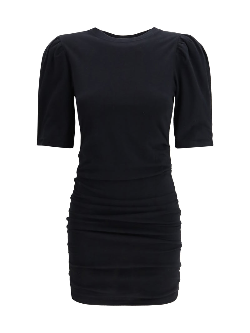 Isabel Marant Isabel Marant Mini Dress Stretch Cotton Black Women - World Class Fashion