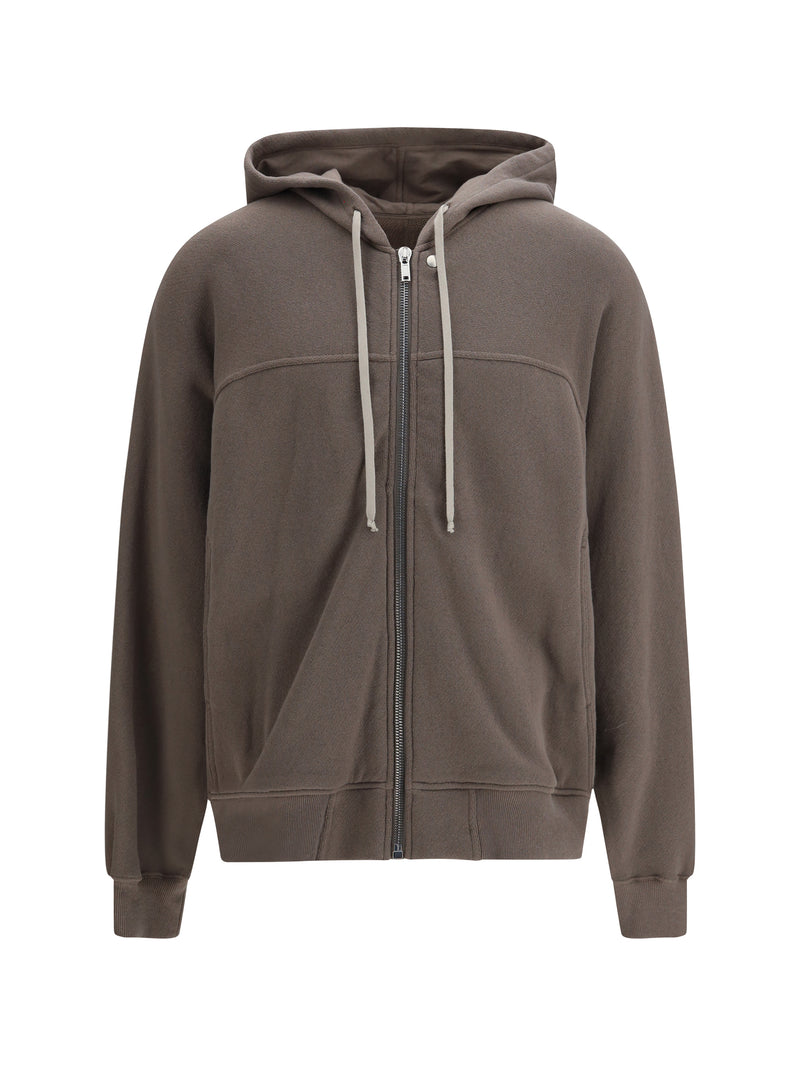Rick Owens Rick Owens Windbreaker Hooded Sweatshirt Dust - World Class Fashion