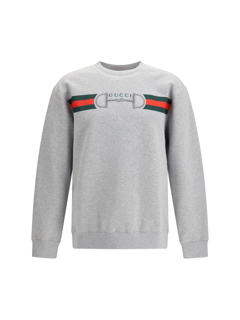 Gucci Gucci Cotton Jersey Sweatshirt Grey Men - World Class Fashion
