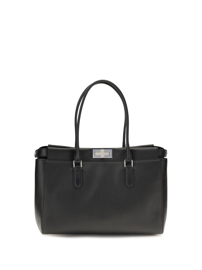 Fendi Fendi Peekaboo Small Tote Bag Black Women - World Class Fashion
