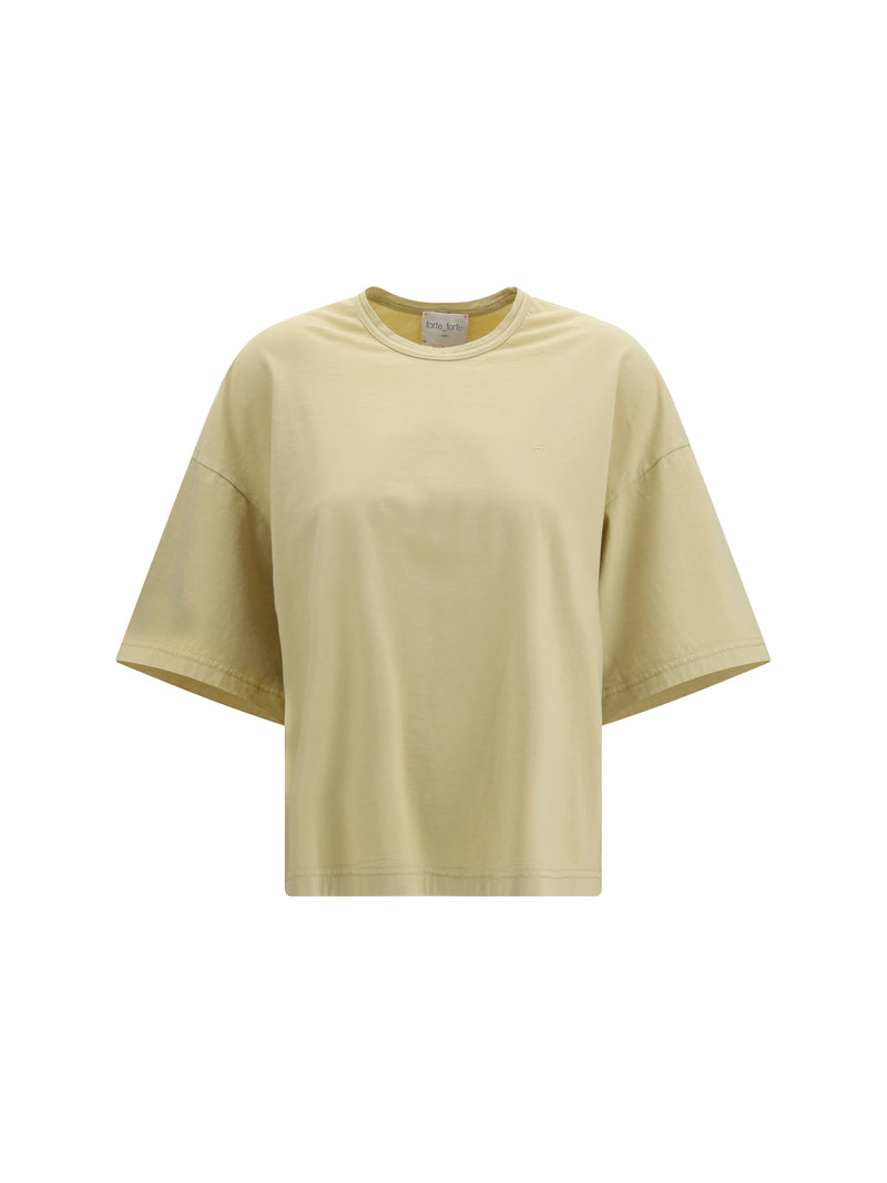 Forte_forte Forte_forte Oversized Cotton Jersey T-shirt Sand - World Class Fashion