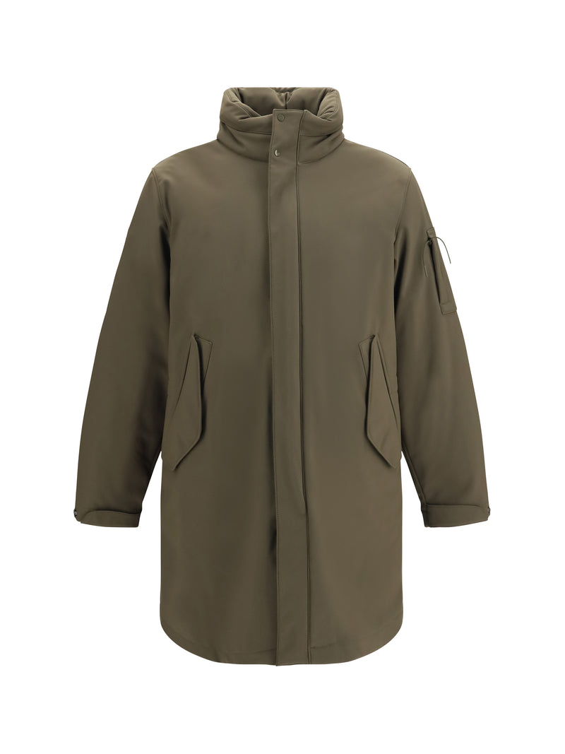 C.P. Company C.P. Company C.P. Shell-R Padded Long Parka Ivy Green - World Class Fashion