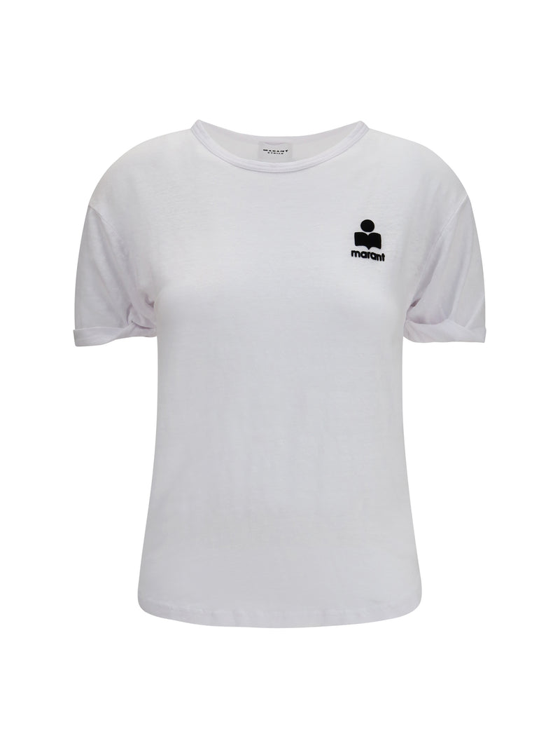 Marant Étoile Marant Étoile Koldia Logo T-shirt White - World Class Fashion