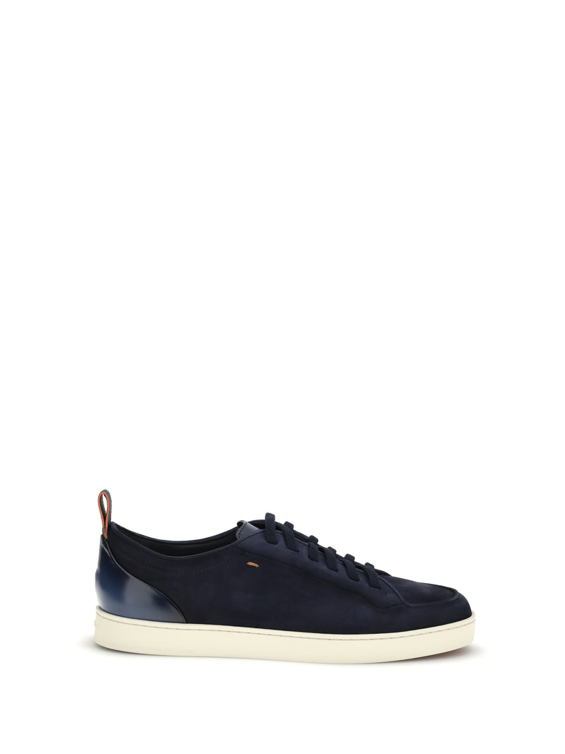 Santoni Santoni Montecarlo Sneakers Blue Men - World Class Fashion